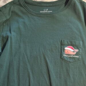Vineyard Vines Green Long Sleeve Tee